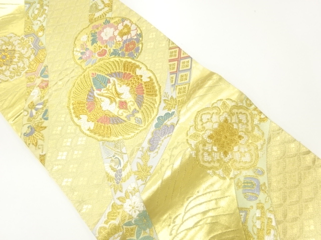 Japanese Kimono / Fukuro Obi Silk